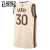Maillot Basket Enfant Golden State Warriors Stephen Curry 2025-26 Nike City Edition Blanc Swingman